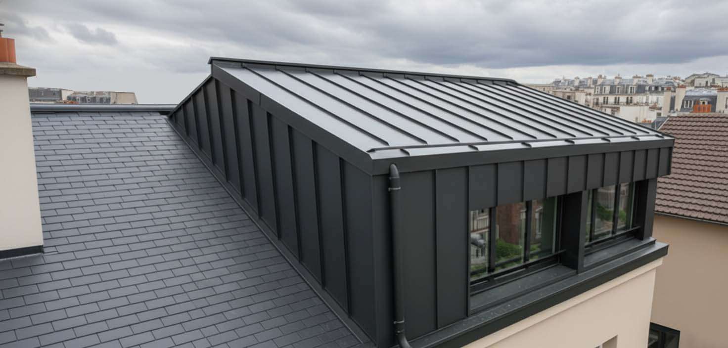 Maison en cour de surélévation à Versailles