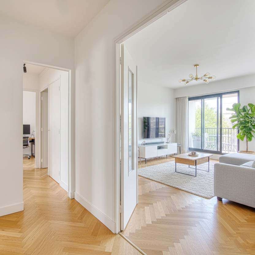 Rénovation d'un appartement familial lumineux au Chesnay